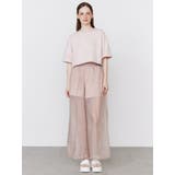 SHEER LAYERED SWEAT | CALNAMUR | 詳細画像9