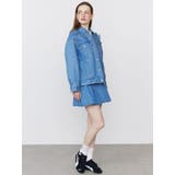 DENIM TUCK MINI SK/デニムタックミニスカート | CALNAMUR | 詳細画像11