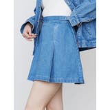 DENIM TUCK MINI SK/デニムタックミニスカート | CALNAMUR | 詳細画像13