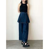 DENIM TUCK MINI SK/デニムタックミニスカート | CALNAMUR | 詳細画像15