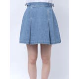DENIM TUCK MINI SK/デニムタックミニスカート | CALNAMUR | 詳細画像18