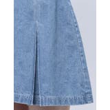 DENIM TUCK MINI SK/デニムタックミニスカート | CALNAMUR | 詳細画像22
