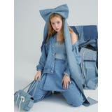 DENIM TUCK MINI SK/デニムタックミニスカート | CALNAMUR | 詳細画像4
