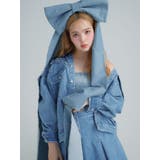 DENIM TUCK MINI SK/デニムタックミニスカート | CALNAMUR | 詳細画像6