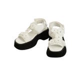ホワイト | 3D FLOWER SPORTS SANDALS/3Dフラワースポーツサンダル | CALNAMUR