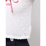 BEAR PRINT RIBBON KNIT /ベアプリントリボンニット | CALNAMUR | 詳細画像43