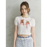 BEAR PRINT RIBBON KNIT /ベアプリントリボンニット | CALNAMUR | 詳細画像6