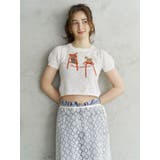 BEAR PRINT RIBBON KNIT /ベアプリントリボンニット | CALNAMUR | 詳細画像7