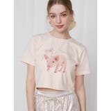 ピンク | PIGLET RIBBON BIJOU | CALNAMUR