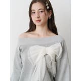 2WAY RIBBON SWEAT/2WAYリボンスウェット | CALNAMUR | 詳細画像3