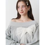 2WAY RIBBON SWEAT/2WAYリボンスウェット | CALNAMUR | 詳細画像4