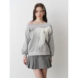 2WAY RIBBON SWEAT/2WAYリボンスウェット | CALNAMUR | 詳細画像6