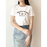 オフホワイト | ASSORT PRINT TEE/アソートプリントTシャツ | CALNAMUR