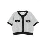 SUMMER TWEED KNIT CD/サマーツィードニットカーディガン | CALNAMUR | 詳細画像1 