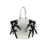 シルバー | RIBBON BAG/リボンバッグ | CALNAMUR