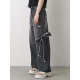 ブラック | 2WAY RIBBON DETAILS | CALNAMUR