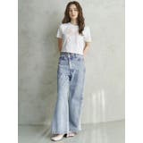 DENIM LINE SLIT PANTS/デニムラインスリットパンツ | CALNAMUR | 詳細画像13