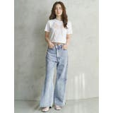 DENIM LINE SLIT PANTS/デニムラインスリットパンツ | CALNAMUR | 詳細画像14