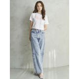 DENIM LINE SLIT PANTS/デニムラインスリットパンツ | CALNAMUR | 詳細画像15