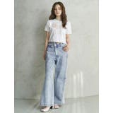 DENIM LINE SLIT PANTS/デニムラインスリットパンツ | CALNAMUR | 詳細画像16