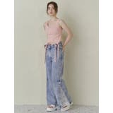 DENIM LINE SLIT PANTS/デニムラインスリットパンツ | CALNAMUR | 詳細画像19