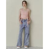 DENIM LINE SLIT PANTS/デニムラインスリットパンツ | CALNAMUR | 詳細画像21