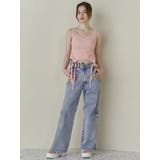 DENIM LINE SLIT PANTS/デニムラインスリットパンツ | CALNAMUR | 詳細画像22