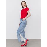 DENIM LINE SLIT PANTS/デニムラインスリットパンツ | CALNAMUR | 詳細画像28