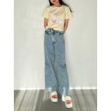 DENIM LINE SLIT PANTS/デニムラインスリットパンツ | CALNAMUR | 詳細画像33