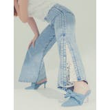 DENIM LINE SLIT PANTS/デニムラインスリットパンツ | CALNAMUR | 詳細画像5
