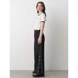 DENIM LINE SLIT PANTS/デニムラインスリットパンツ | CALNAMUR | 詳細画像8