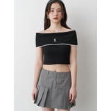 BOEDER OFFSHOULDER KNIT | CALNAMUR | 詳細画像11 