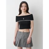 BOEDER OFFSHOULDER KNIT | CALNAMUR | 詳細画像12 