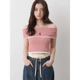 BOEDER OFFSHOULDER KNIT | CALNAMUR | 詳細画像21 