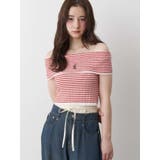 BOEDER OFFSHOULDER KNIT | CALNAMUR | 詳細画像22 