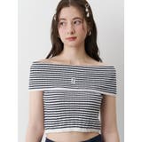 BOEDER OFFSHOULDER KNIT | CALNAMUR | 詳細画像7 