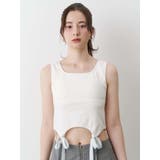 CUP IN RIBBON TANK TOP/カップインリボンタンクトップ | CALNAMUR | 詳細画像18 