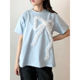 3D RIBBON BIG TEE/3DリボンビッグTシャツ | CALNAMUR | 詳細画像15 