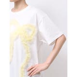 3D RIBBON BIG TEE/3DリボンビッグTシャツ | CALNAMUR | 詳細画像25 