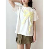 3D RIBBON BIG TEE/3DリボンビッグTシャツ | CALNAMUR | 詳細画像3 