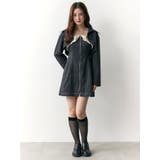 クロップドジャケット＆ミニワンピースセット | CALNAMUR | 詳細画像14 
