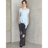 アシンメトリーヘムウェーブトップス | CALNAMUR | 詳細画像33 