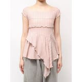 アシンメトリーヘムウェーブトップス | CALNAMUR | 詳細画像34 