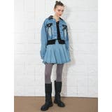 フェイクレザースウィッチングデニムジャケット | CALNAMUR | 詳細画像10 