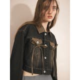 フェイクレザースウィッチングデニムジャケット | CALNAMUR | 詳細画像11 