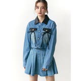 フェイクレザースウィッチングデニムジャケット | CALNAMUR | 詳細画像19 