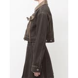 フェイクレザースウィッチングデニムジャケット | CALNAMUR | 詳細画像44 