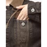 フェイクレザースウィッチングデニムジャケット | CALNAMUR | 詳細画像48 