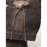 フェイクレザースウィッチングデニムジャケット | CALNAMUR | 詳細画像50 