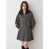 チェックニットソーブルゾン | CALNAMUR | 詳細画像15 